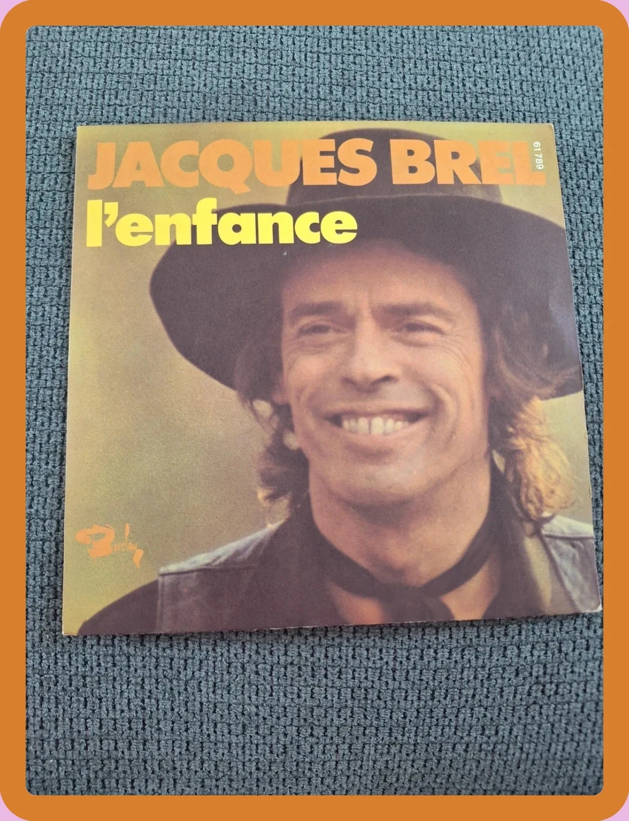 Disco de vinil Barclay 61 789 Jacques Brel – photo 2